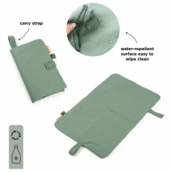 Discount Done by deer Matelas à langer de voyage imperméable | Vert