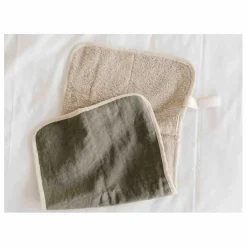 Matelas à langer de voyage en lin | Matelas À Langer De Voyage|Puériculture