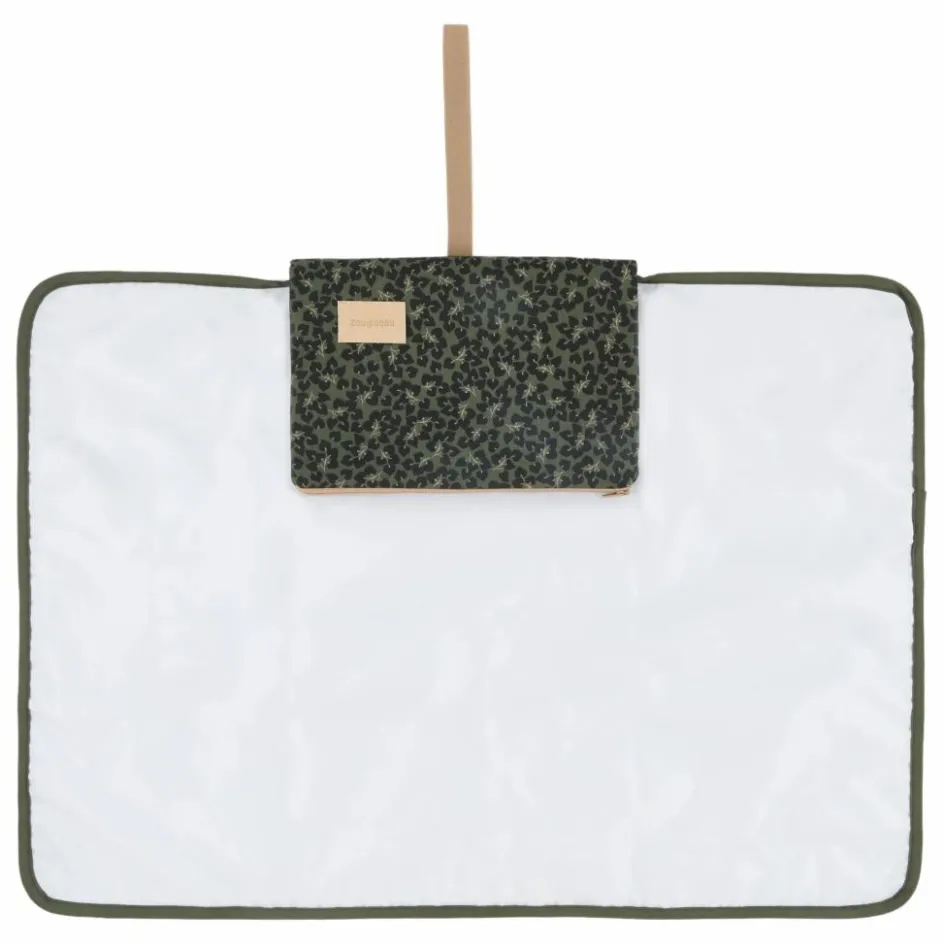 Nobodinoz Matelas À Langer De Voyage|Cadeau De Naissance*Matelas à langer de voyage Hyde Park Forest Yumiko |