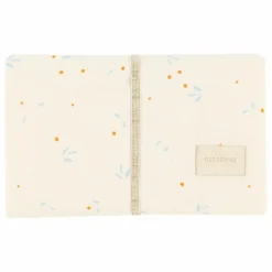 Discount Nobodinoz Matelas à langer de voyage Mozart Opéra Orange Cherries | Beige