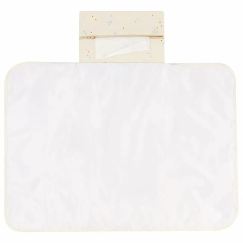 Discount Nobodinoz Matelas à langer de voyage Mozart Opéra Orange Cherries | Beige