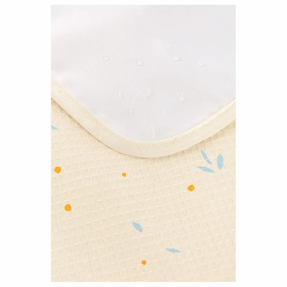 Discount Nobodinoz Matelas à langer de voyage Mozart Opéra Orange Cherries | Beige