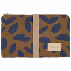 Clearance Matelas à langer de voyage Hyde Park Blue Leaves | Matelas À Langer De Voyage|Puériculture