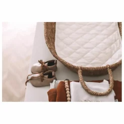 Hot Olli Ella Matelas à langer Lux pour panier | Blanc