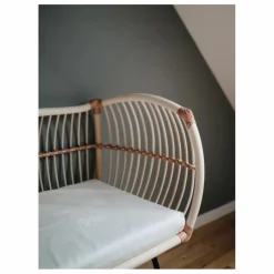 Discount Bermbach Handcrafted Matelas carré pour berceau Martha en coton bio | Blanc
