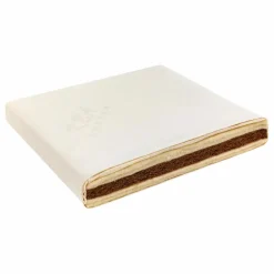 Discount Bermbach Handcrafted Matelas carré pour berceau Martha en coton bio | Blanc