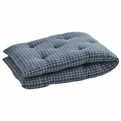 Madam Stoltz Poufs, Matelas De Sol*Matelas pour banc à carreaux en coton |