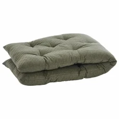 Madam Stoltz Matelas pour banc à carreaux en coton || Poufs, Matelas De Sol