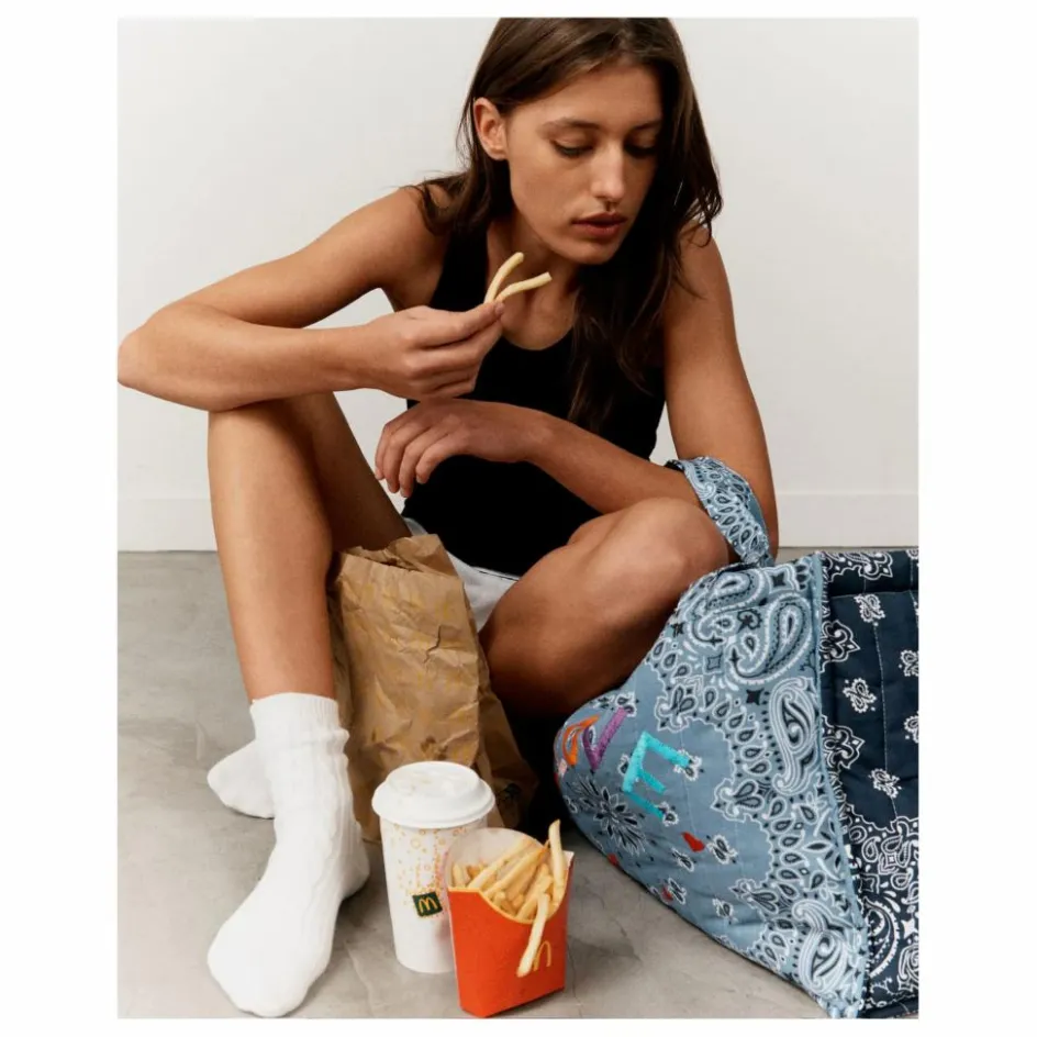 Call it by your name Maxi Cabas Matelassé Love ||Femme Cabas