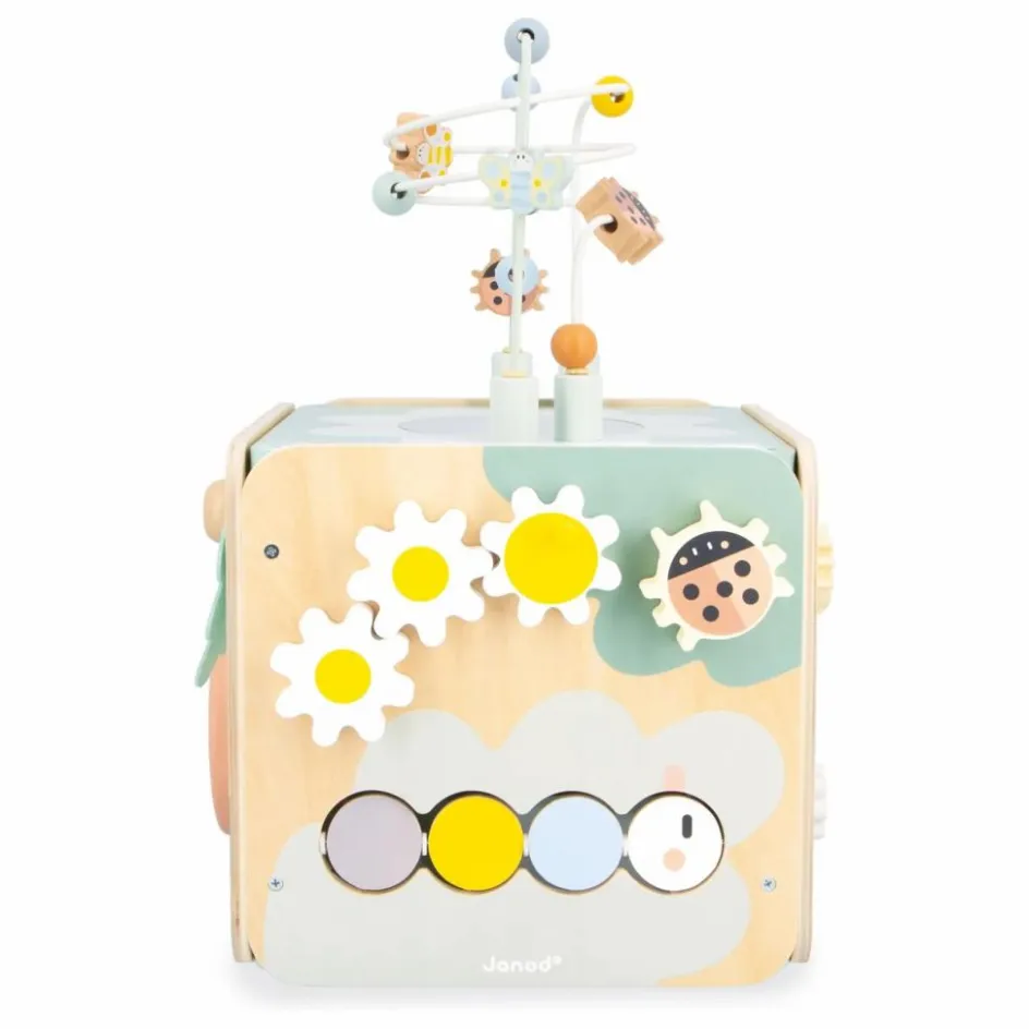 Outlet Janod Maxi Cube multi - activités Multicolore