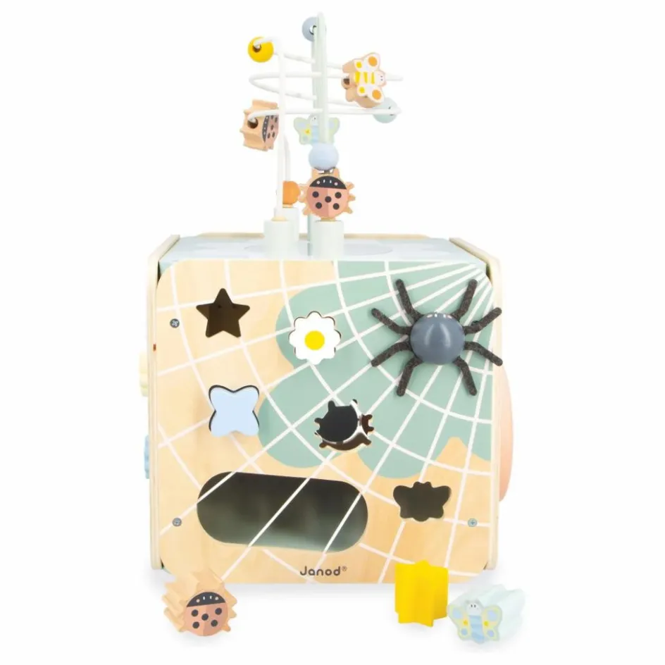 Outlet Janod Maxi Cube multi - activités Multicolore