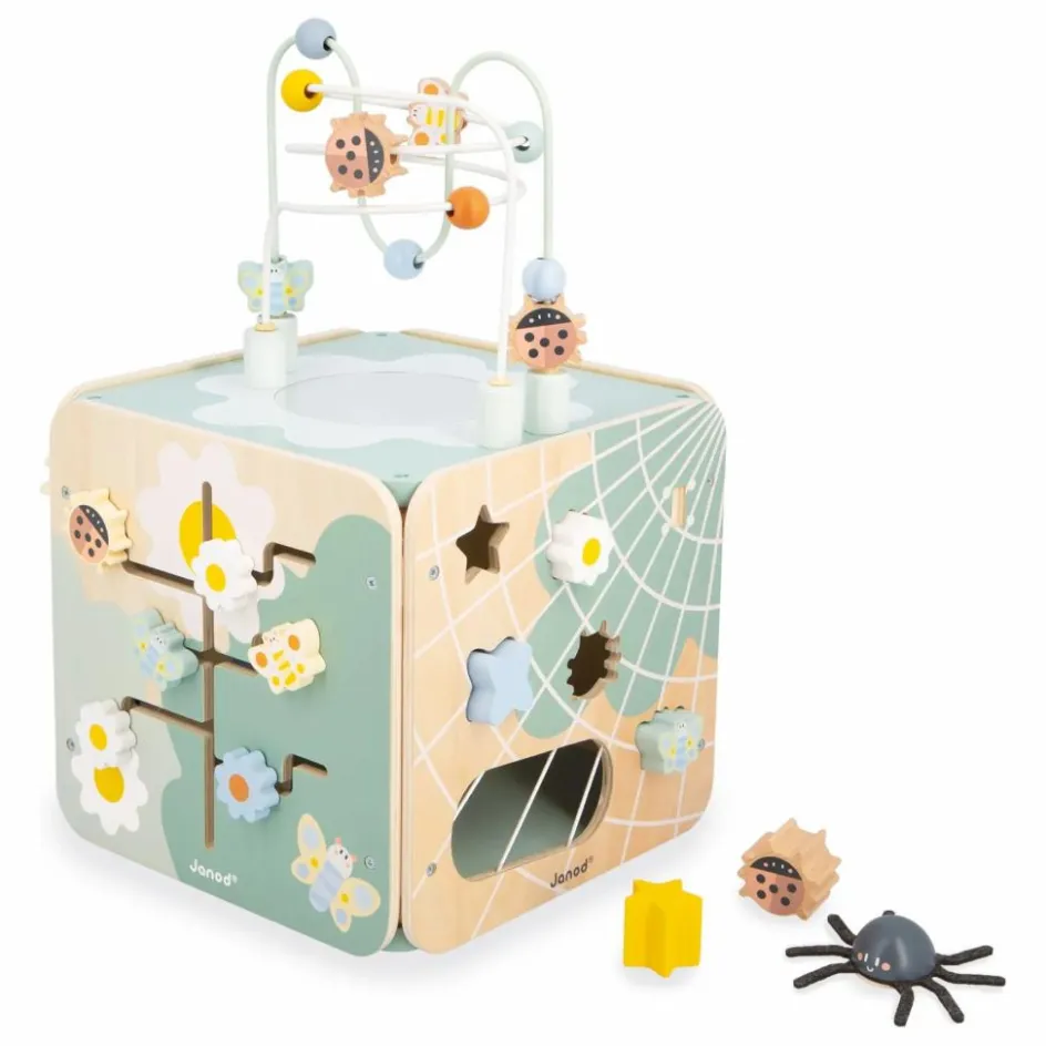 Outlet Janod Maxi Cube multi - activités Multicolore