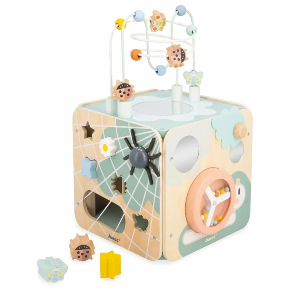 Outlet Janod Maxi Cube multi - activités Multicolore