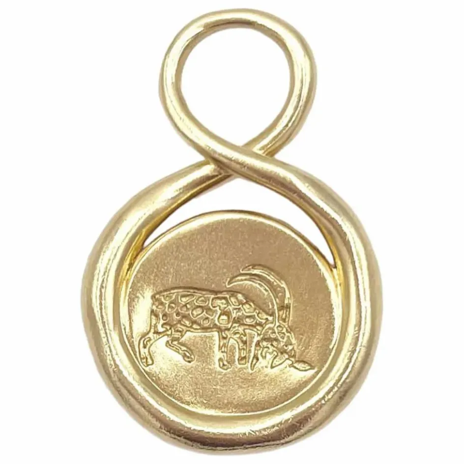 Femme LAH Colliers*Médaille Astre Capricorne |