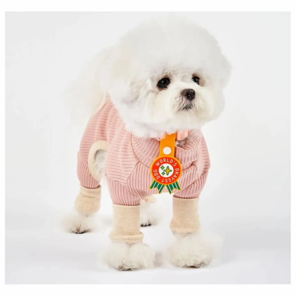 The Furry Folks Accessoires Animaux*Médaille World's Okayest Dog |