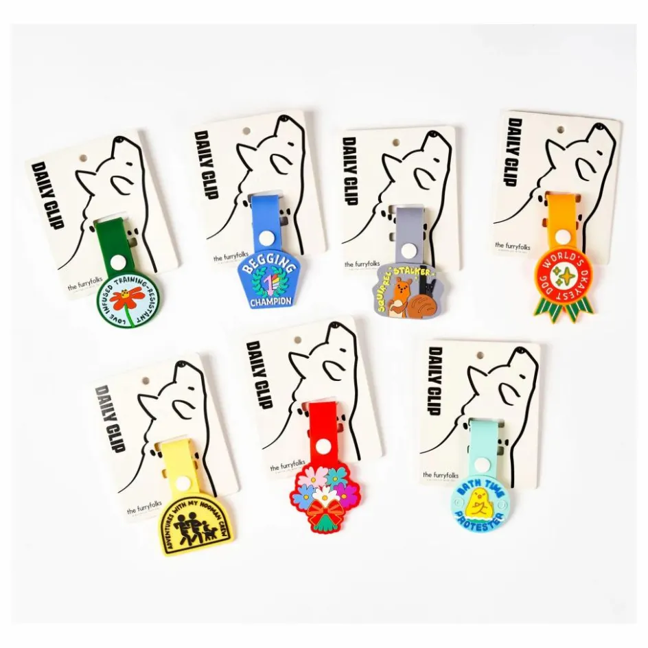 The Furry Folks Accessoires Animaux*Médaille World's Okayest Dog |