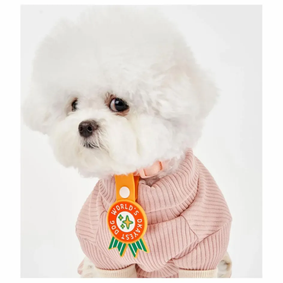 The Furry Folks Accessoires Animaux*Médaille World's Okayest Dog |