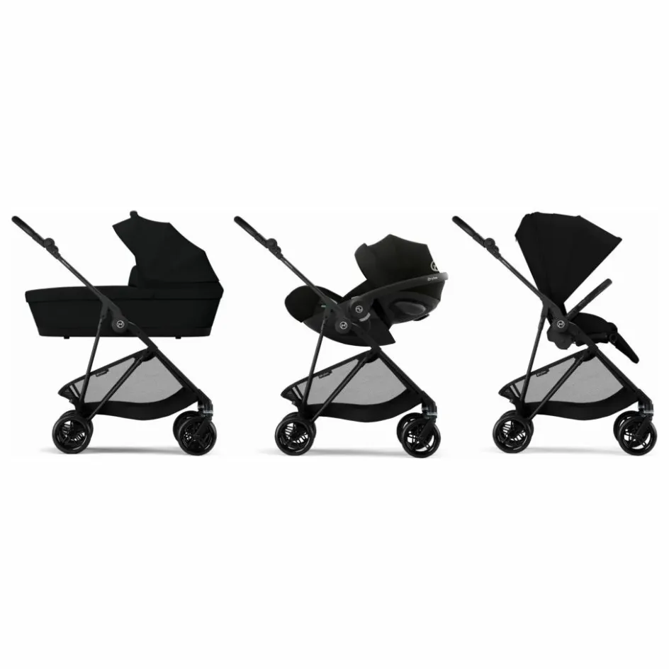 Cybex Melio Carbon - Poussette Ultra Compacte || Poussettes|Puériculture