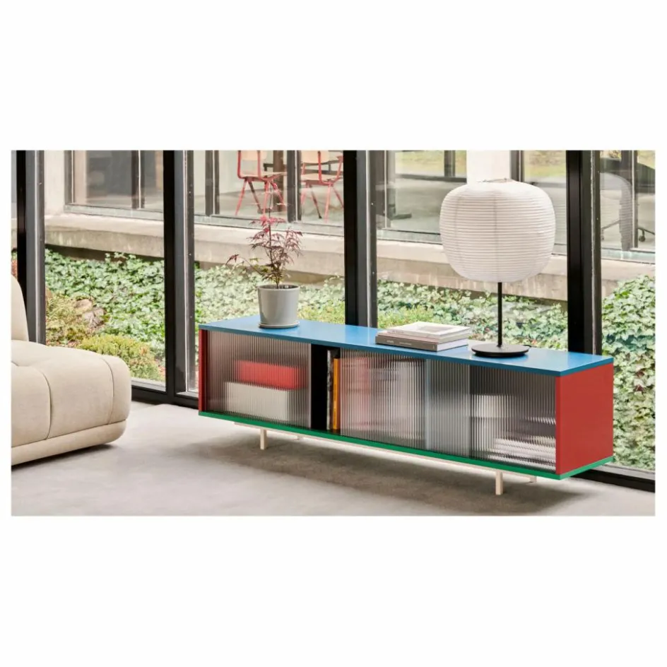 Clearance Hay Meuble TV Colour en MDF - Muller Van Severen Multicolore