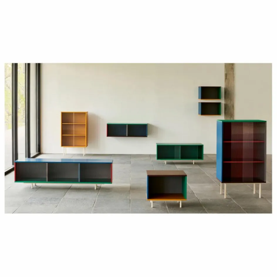 Clearance Hay Meuble TV Colour en MDF - Muller Van Severen Multicolore