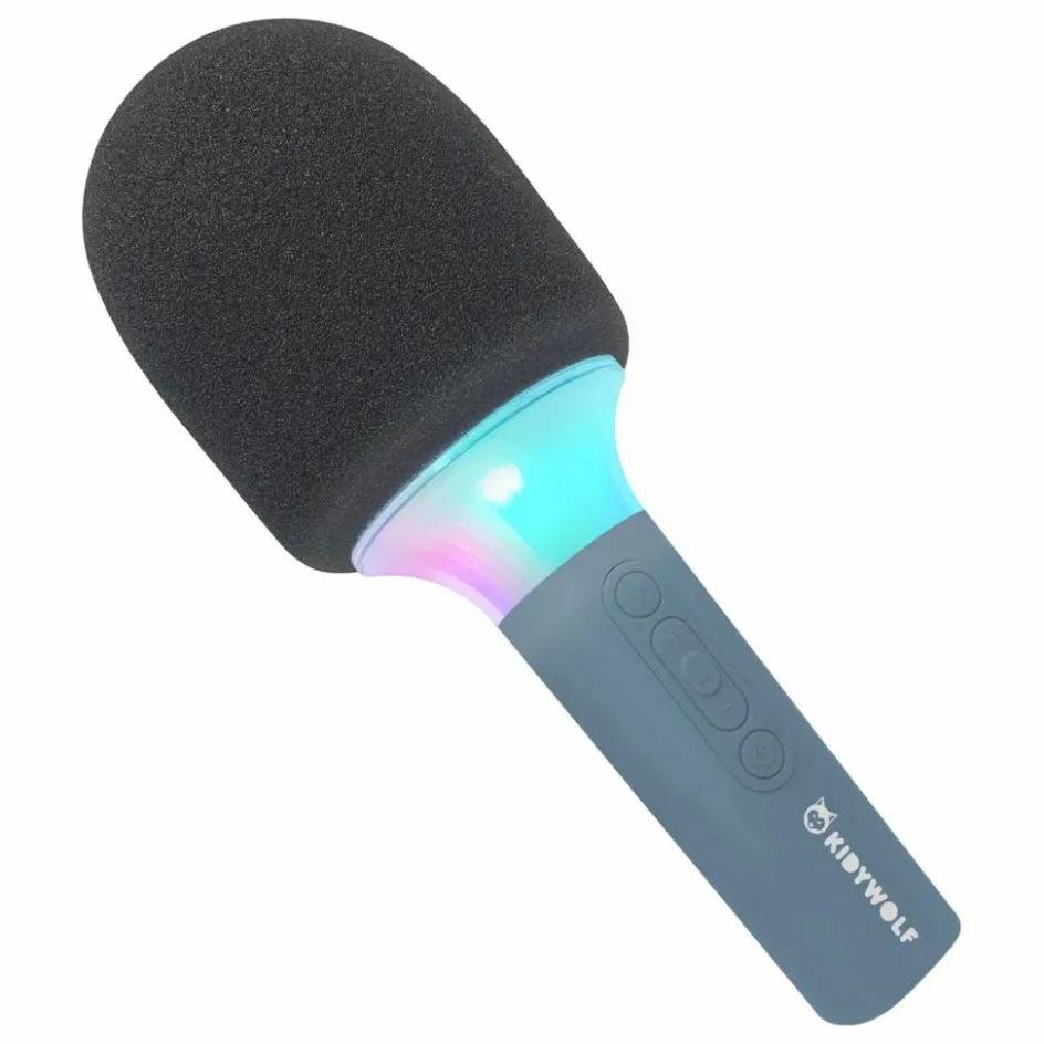 Outlet Kidywolf Micro Karaoké Bluetooth | Bleu
