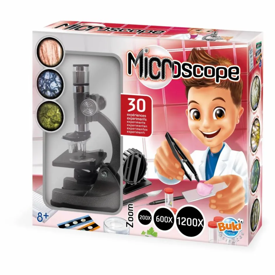 Buki Jeux Éducatifs*Microscope - 30 expériences