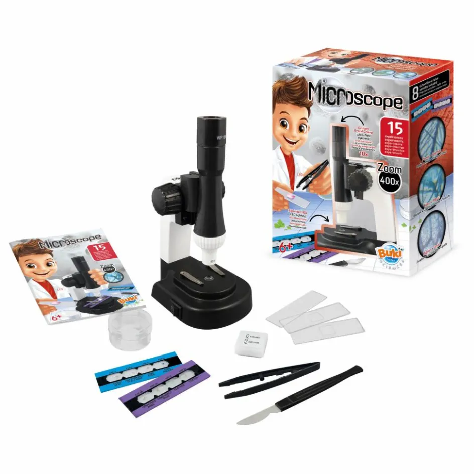 Buki Jeux Éducatifs*Microscope 15 expériences