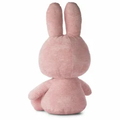 Best Bon Ton Toys MIFFY - Peluche Miffy en velours côtelé | Rose