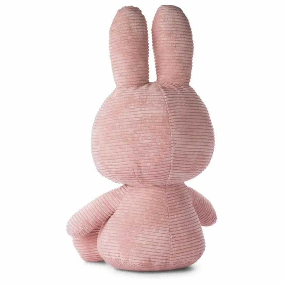 Best Bon Ton Toys MIFFY - Peluche Miffy en velours côtelé | Rose