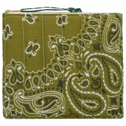 Online Call it by your name Mini Pochette Zippée Matelassée Trefle | Bronze
