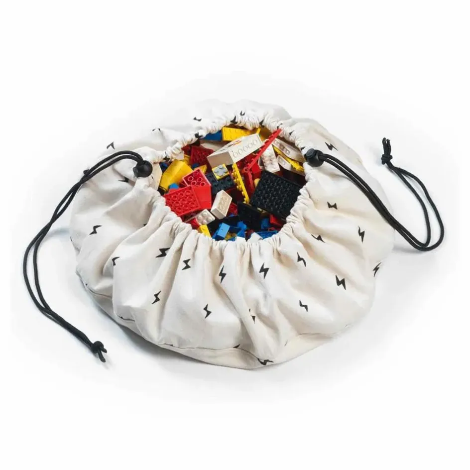 New Play and Go Mini sac de rangement Noomad - Eclairs Blanc