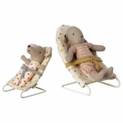 Maileg Mini transat pour bébé || Maisons De Poupées