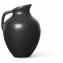 Outlet Ferm Living Mini vase Ary en porcelaine | Charbon