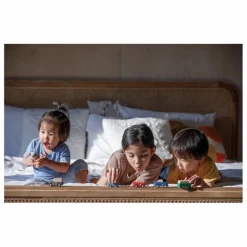 Sale Plan Toys Mini véhicules en bois - Set de 5 Multicolore