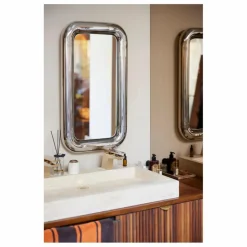New HKliving Miroir Chubby | Chromé