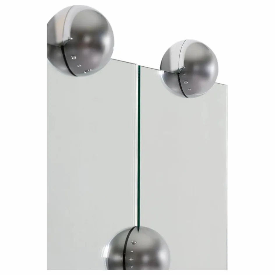 Outlet Moustache Miroir Cristal Palace - Jean-Baptiste Fastrez Transparent