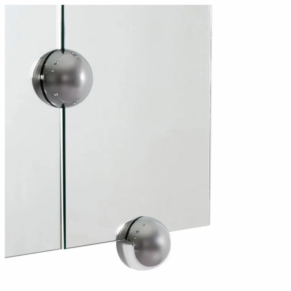 Outlet Moustache Miroir Cristal Palace - Jean-Baptiste Fastrez Transparent