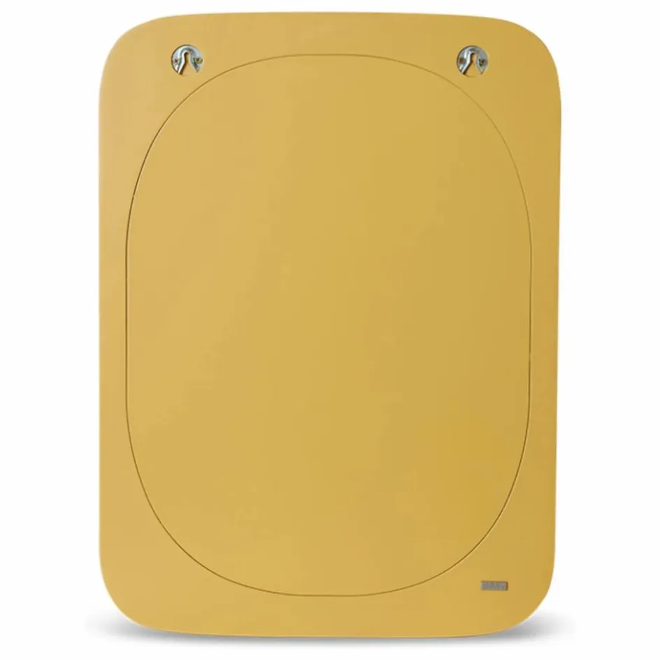Online HKliving Miroir Curve | Jaune moutarde