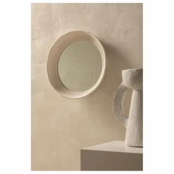 Serax Miroir en papier mâché Earth, Marie Michielssen || Miroirs