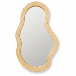 Ferm Living Miroirs*Miroir en rotin Pond