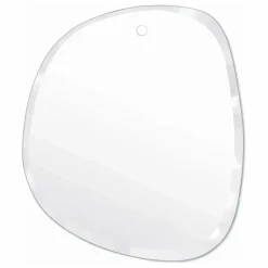 New Miroir extra plat biseauté - forme aléatoire ronde 46x55 cm Miroirs