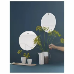 M Nuance Miroirs*Miroir extra plat biseauté - forme aléatoire ronde 32x33 cm