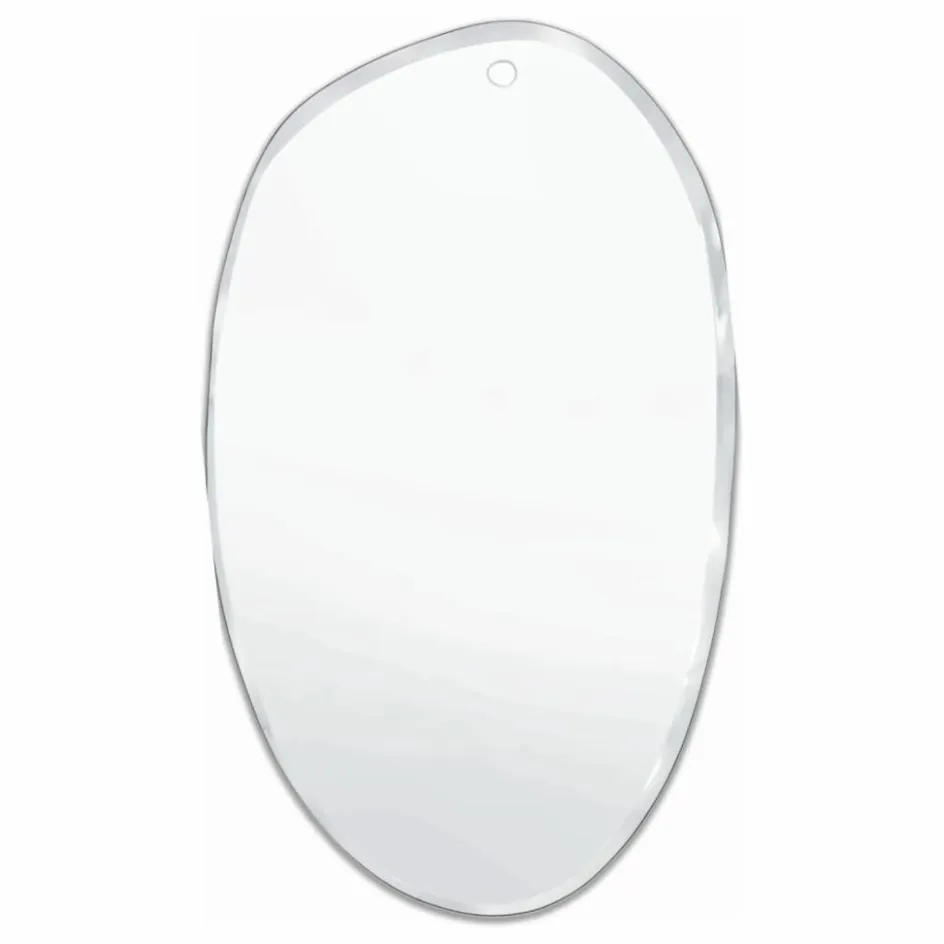 M Nuance Miroir extra plat biseauté - forme aléatoire ovale 60x100 cm| Miroirs