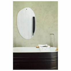 M Nuance Miroir extra plat biseauté - forme aléatoire ovale 60x100 cm| Miroirs