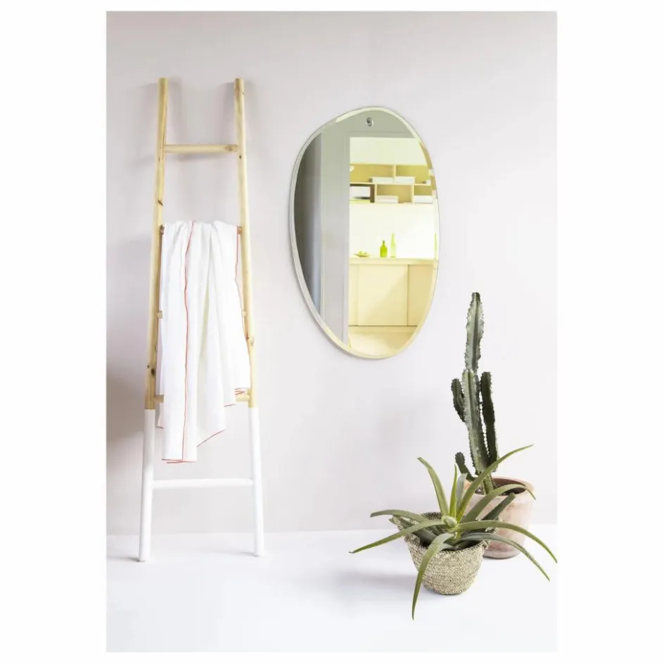 M Nuance Miroir extra plat biseauté - forme aléatoire ovale 60x100 cm| Miroirs