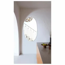 M Nuance Miroir extra plat biseauté - forme aléatoire ovale 60x100 cm| Miroirs