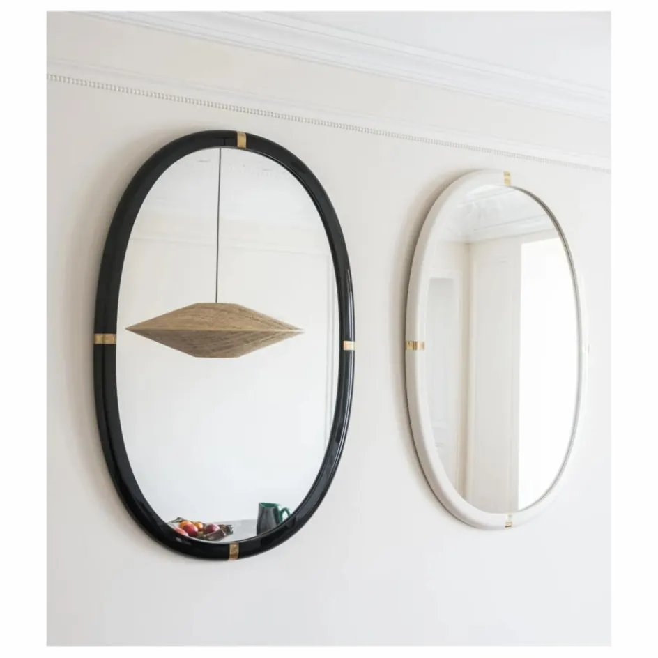 The Socialite Family Miroirs*Miroir Marcello en bois laqué |