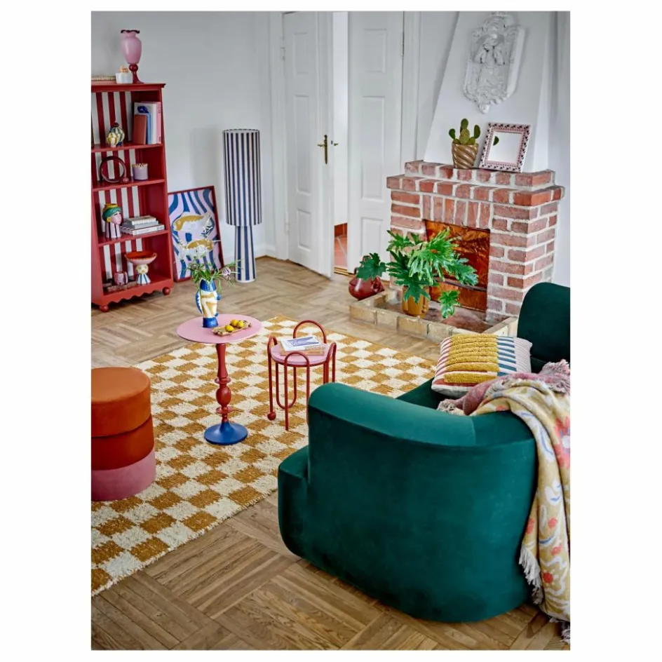 Online Bloomingville Miroir mural Badia en pin | Rose