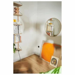 Discount Miroir rond CM1 en bois | Miroirs