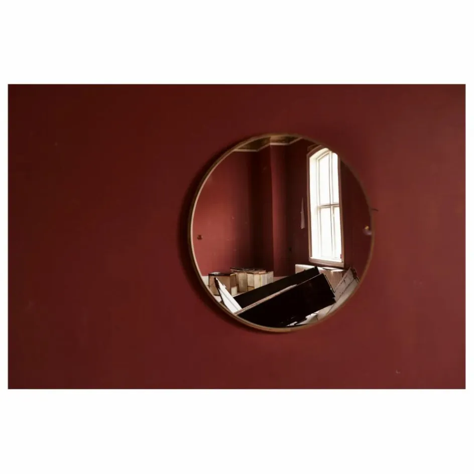 Discount Miroir rond CM1 en bois | Miroirs